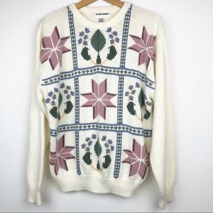 Vintage Alfred Dunner Cottage Core Sweater NWT